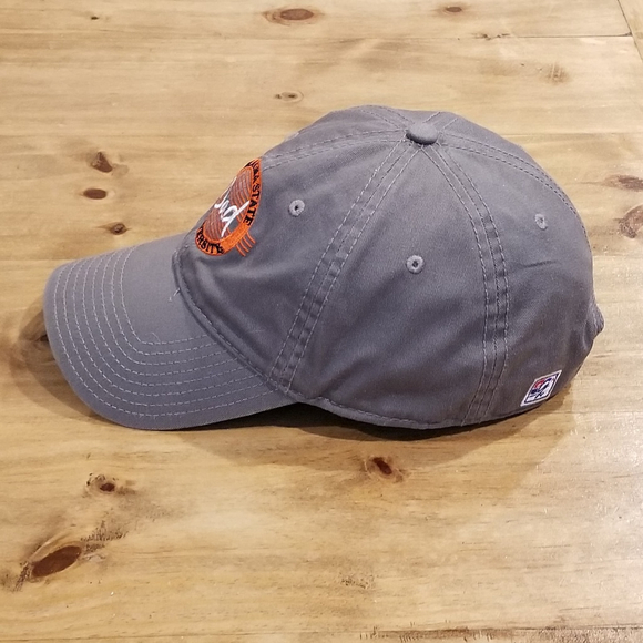 Oklahoma State Cowboys DAD Father OSU Hat Cap The Game Circle Logo Gray - Picture 3 of 11